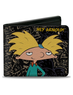Billetera bifold Buckle-Down Hey Arnold! 10.16x8.89 cm