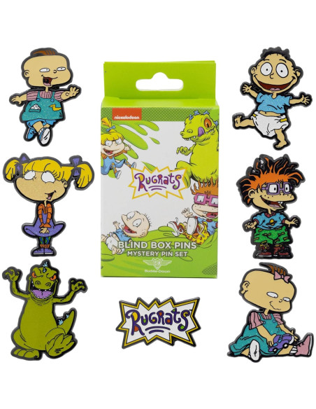 Caja Sorpresa de Pin Coleccionable Rugrats - Buckle-Down