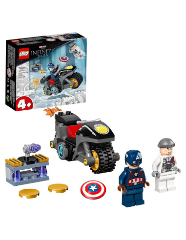 LEGO Super Héroes 76189 Capitán América vs Hydra 49 Piezas