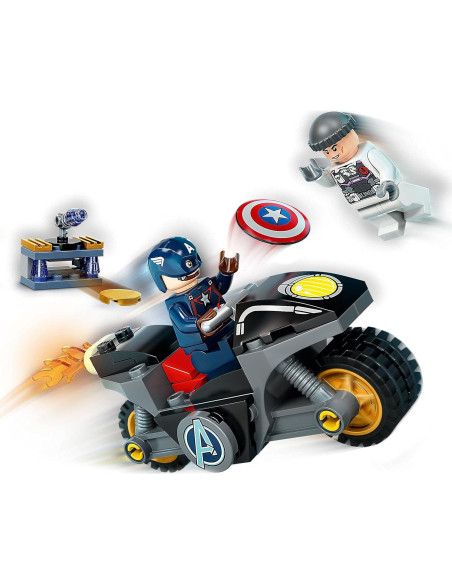 LEGO Super Héroes 76189 Capitán América vs Hydra 49 Piezas
