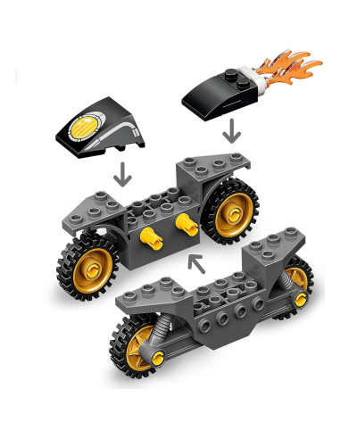 LEGO Super Héroes 76189 Capitán América vs Hydra 49 Piezas