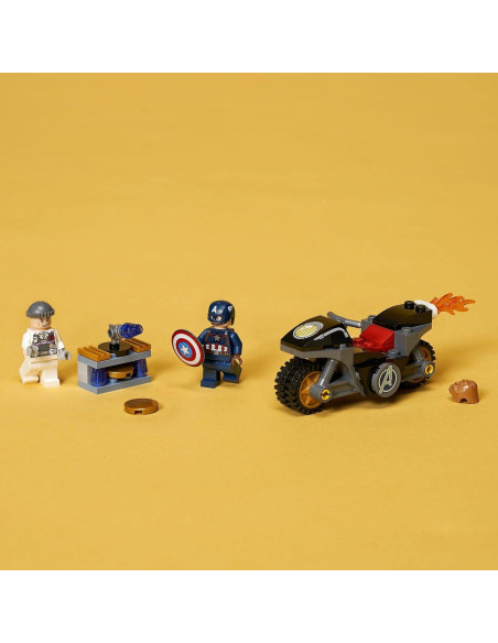 LEGO Super Héroes 76189 Capitán América vs Hydra 49 Piezas