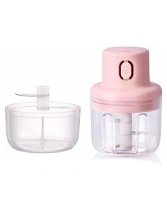 Mini Picador de Ajo Eléctrico Vseegrs 2 Tazas Carga USB