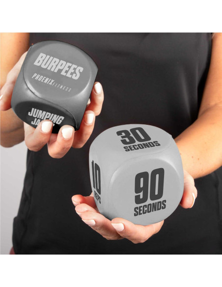 Dados de Ejercicio Phoenix Fitness - Entrenamiento HIIT y Cardio