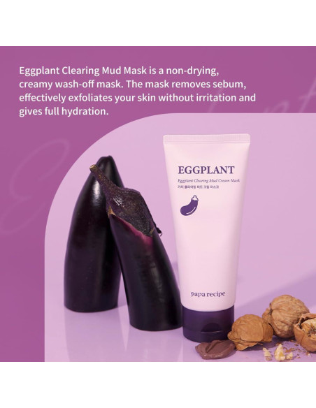 Mascarilla de Lodo de Berenjena Papa Recipe - Cuidado de Poros