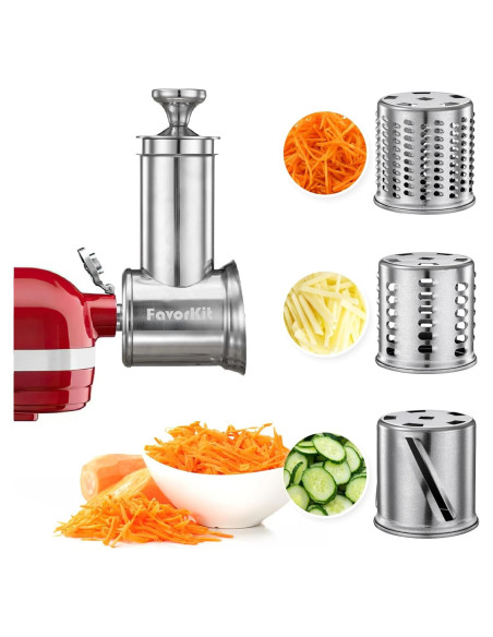 Accesorio Rallador y Cortador FavorKit para Batidora KitchenAid