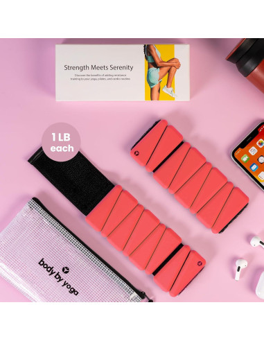 Pesas de Muñeca y Tobillo OmWeights 0.45kg - Body By Yoga