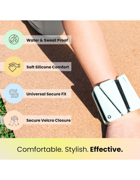 Pesas de Muñeca y Tobillo OmWeights 0.45kg - Body By Yoga