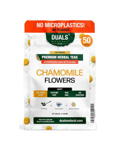 Té de Flores de Manzanilla Duals Natural 75g - Sin Cafeína