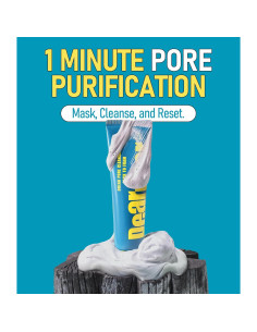 Limpiador Facial 3 en 1 Dear Doer - 99.9 ml con Carbón y AHA 2