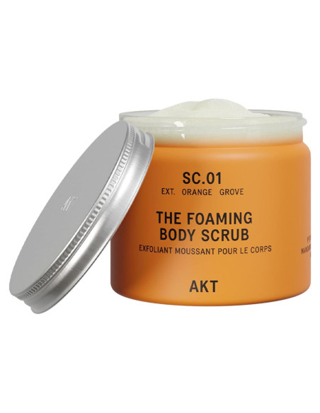 Exfoliante Corporal Espumoso AKT 250ml con Arroz y Papaya