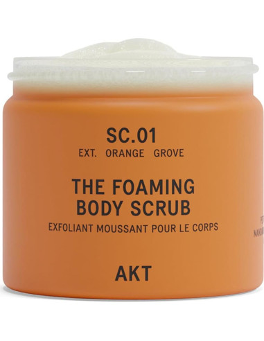 Exfoliante Corporal Espumoso AKT 250ml con Arroz y Papaya