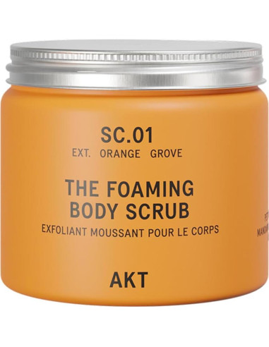 Exfoliante Corporal Espumoso AKT 250ml con Arroz y Papaya