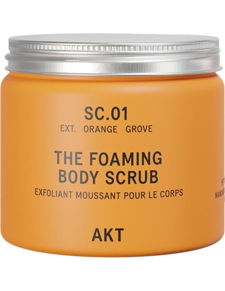 Exfoliante Corporal Espumoso AKT 250ml con Arroz y Papaya