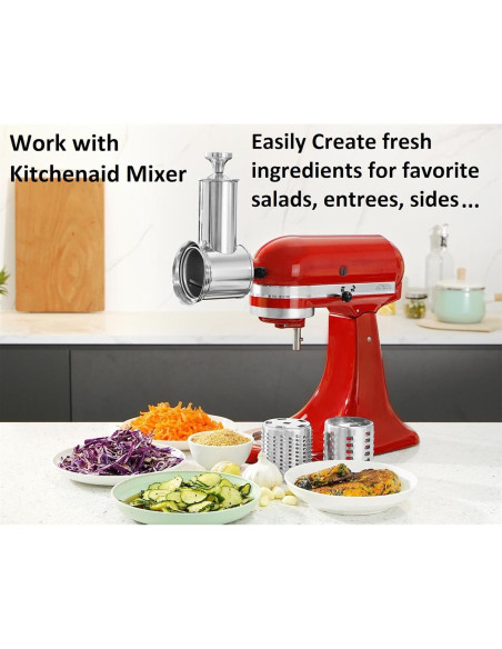 Accesorio Rallador y Cortador FavorKit para Batidora KitchenAid