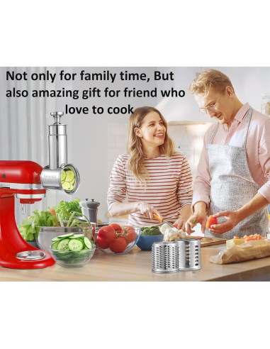 Accesorio Rallador y Cortador FavorKit para Batidora KitchenAid