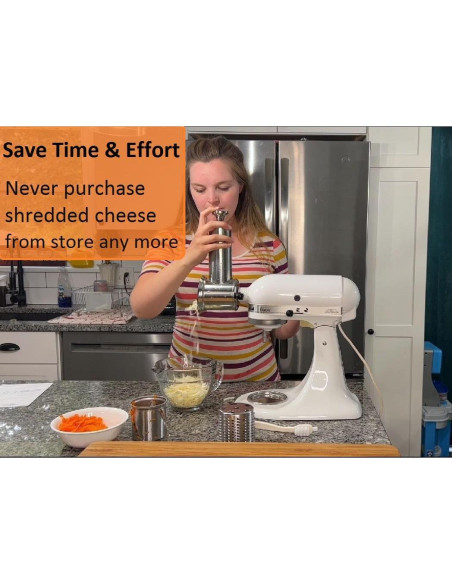 Accesorio Rallador y Cortador FavorKit para Batidora KitchenAid