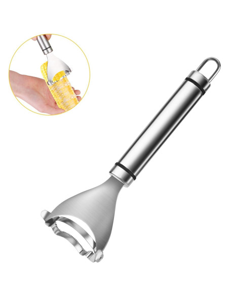 Pelador de Maíz COMNICO Acero Inoxidable Ergonómico 1 Pieza