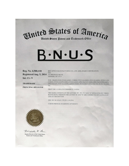 Gafas de sol B.N.U.S modelo B7066 con lentes de vidrio polarizadas