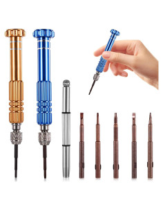 Kit de Destornilladores para Gafas JIYIN 13 en 1 - Reparación