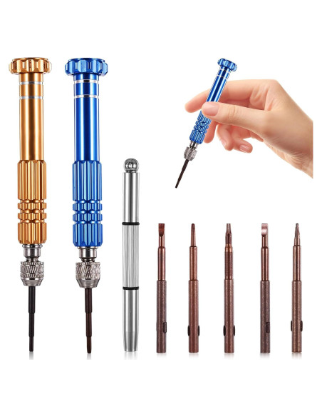 Kit de Destornilladores para Gafas JIYIN 13 en 1 - Reparación