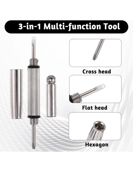 Kit de Destornilladores para Gafas JIYIN 13 en 1 - Reparación