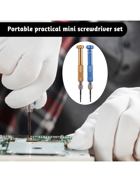 Kit de Destornilladores para Gafas JIYIN 13 en 1 - Reparación