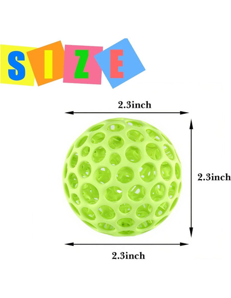 Entrenador de Fuerza de Agarre Antiestrés 3D Verde 1 Pc