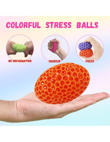 Entrenador de Fuerza de Agarre Antiestrés 3D Verde 1 Pc