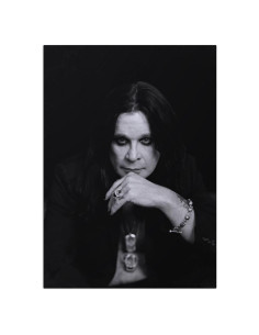 Póster de Metal Ozzy Osbourne Displate 45x32 cm Montaje Magnético