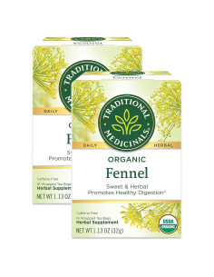 Té de Hinojo Orgánico Medicinales Tradicionales - 32 Bolsitas