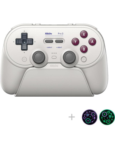 Controlador Bluetooth 8Bitdo Pro 3 G Classic para Switch y PC