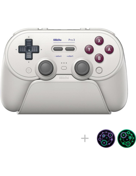 Controlador Bluetooth 8Bitdo Pro 3 G Classic para Switch y PC