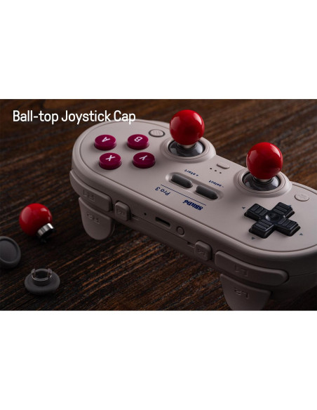 Controlador Bluetooth 8Bitdo Pro 3 G Classic para Switch y PC