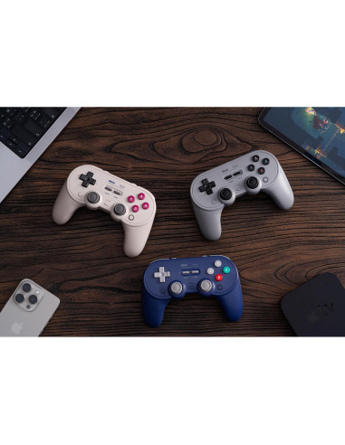 Controlador Bluetooth 8Bitdo Pro 3 G Classic para Switch y PC