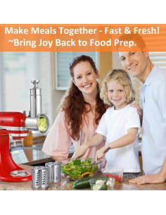 Accesorio de Rallador y Rebanador FavorKit para KitchenAid 2