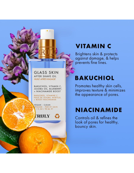 Aceite After Shave Truly 91.44 ml | Hidratante y Calmante