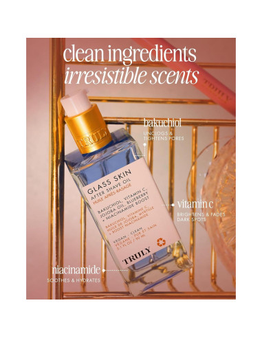 Aceite After Shave Truly 91.44 ml | Hidratante y Calmante