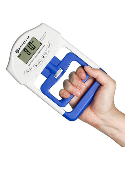 Dinamómetro de Mano Digital Handexer 120kg con Pantalla LCD