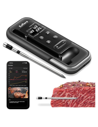 Termómetro de Carne Inalámbrico Euflora EU-TM11 Bluetooth 243m