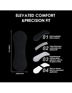 60 Tiras Nasales Hantskop para Ronquidos - Alivio Nocturno 2