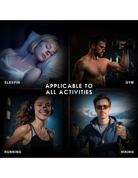 60 Tiras Nasales Hantskop para Ronquidos - Alivio Nocturno