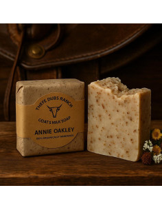 Jabón de Leche de Cabra Natural Three Dubs Ranch 3 Piezas 2