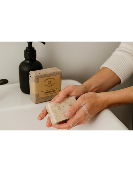 Jabón de Leche de Cabra Natural Three Dubs Ranch 3 Piezas