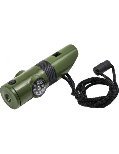 Silbato de Supervivencia ASR Outdoor 7 en 1 para Niños