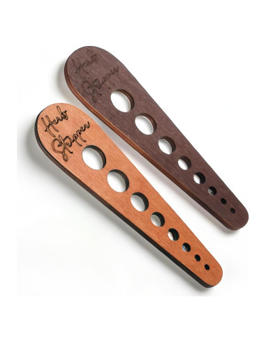 Deshojadora de Hierbas AMZNEVO - Madera Natural 8 Agujeros