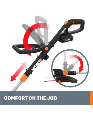 Cortadora de Hilo 3-en-1 Worx GT Revolución 20V 30.48 cm