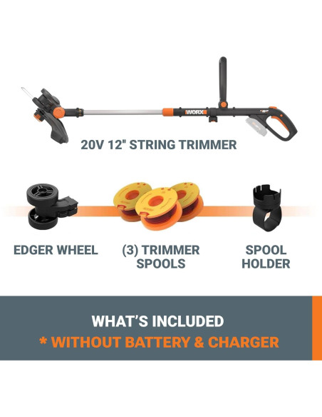 Cortadora de Hilo 3-en-1 Worx GT Revolución 20V 30.48 cm