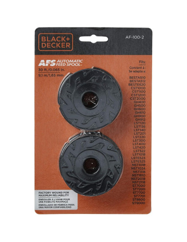 Desmalezadora Cortadora 20V MAX BLACK+DECKER LST201 con 2 Carretes