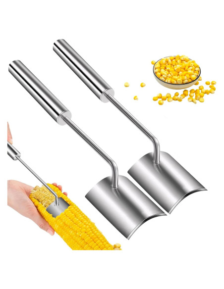 Pelador de Maíz Eptchn Acero Inoxidable 2 Piezas 181g